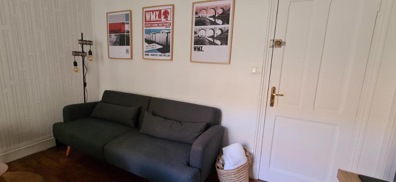 Wimereux 30M2 1 Chambre Et 1 Canape Lit A 2 Pas De La Plage Et Du Centre Exterior foto